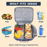 Choco Mocha Shark Lunch Box for Boys Kids Lunch Box for Boys Lunch Boxes for School Boys Lunchbox for Kids Lunch Bag for Boys with Shoulder Strap for Toddler Preschool Kindergarten kids 3yrs+ Blue Choco Mocha