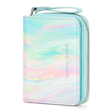 Colorful Leather Wallet Choco Mocha