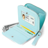 Colorful Leather Wallet Choco Mocha