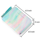 Colorful Leather Wallet Choco Mocha