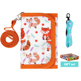 Fox-Orange Wallet Girls Wallet Choco Mocha