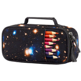 Galaxy Black Pencil Case Pencil Case Choco Mocha