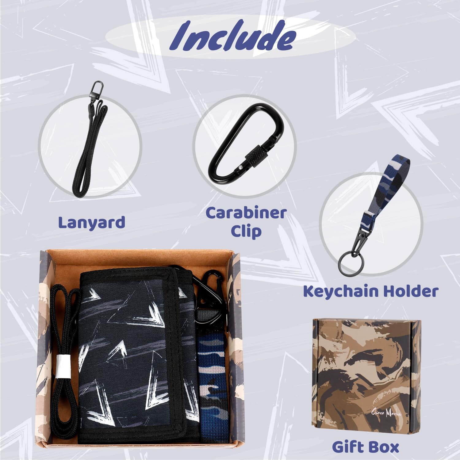 Geometry Black Black Wallet Boys Wallets Choco Mocha