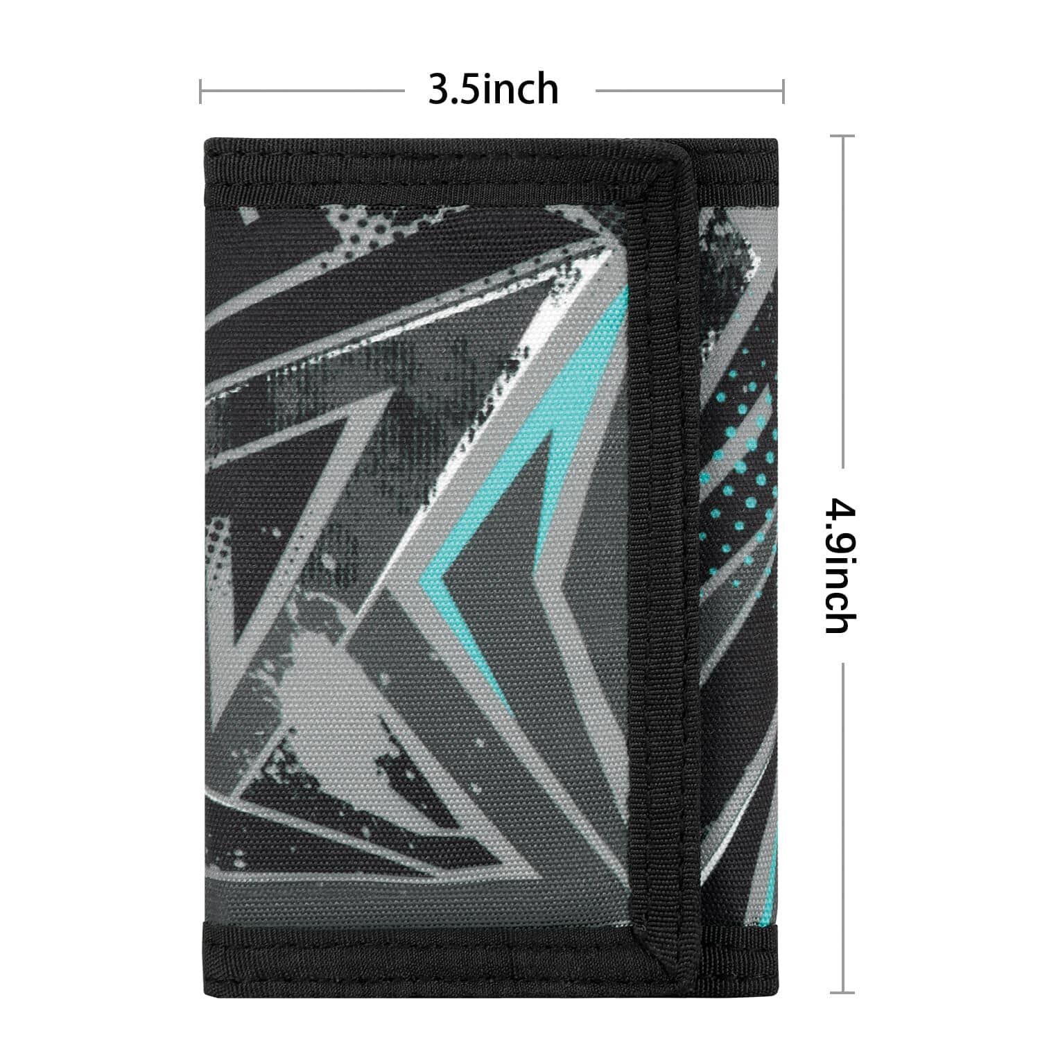 Geometry Blue2 Wallet Boys Wallets Choco Mocha