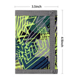 Geometry Green Wallet Boys Wallets Choco Mocha