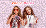 Leopard-Pink Wallet Girls Wallet Choco Mocha
