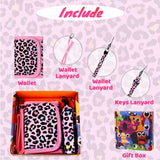 Leopard-Pink Wallet Girls Wallet Choco Mocha