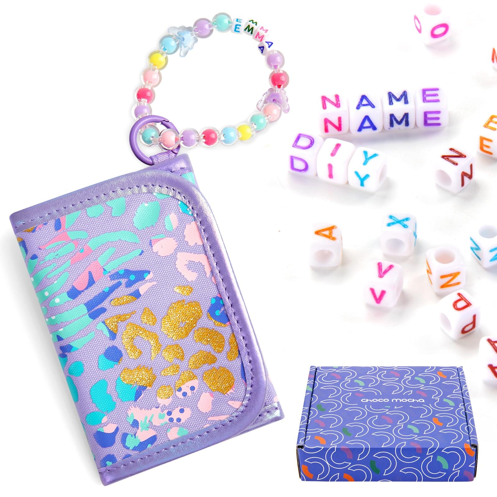 Leopard-Purple DIY Wallet DIY Wallet Choco Mocha