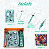 Panda-Green Wallet Girls Wallet Choco Mocha