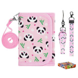 Panda-Pink Wallet Girls Wallet Choco Mocha