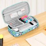 Panda Teal Pencil Case Pencil Case Choco Mocha