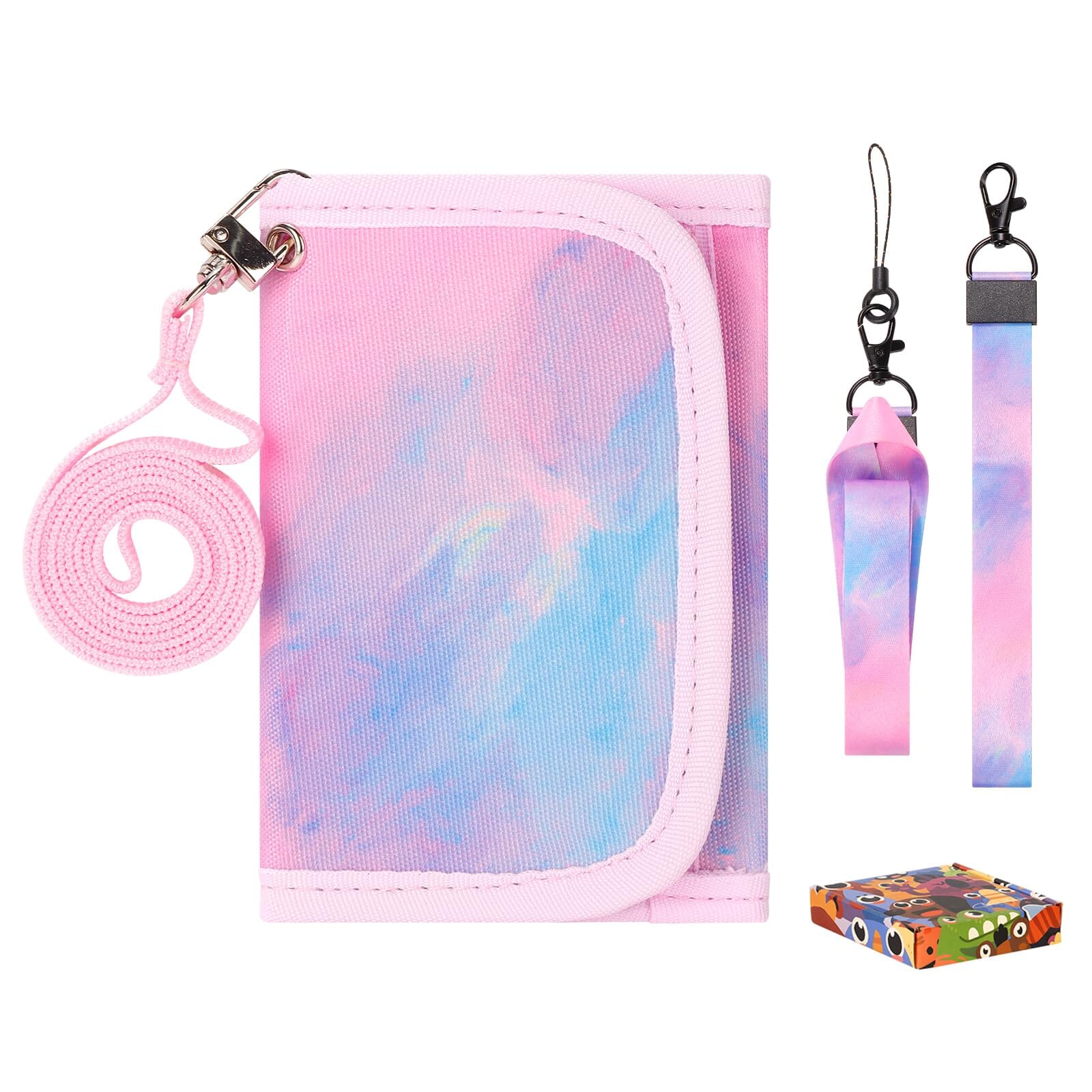 Pink Purple Wallet Girls Wallet Choco Mocha