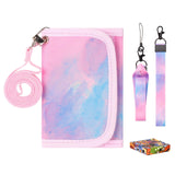Pink Purple Wallet Girls Wallet Choco Mocha