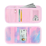 Pink Purple Wallet Girls Wallet Choco Mocha