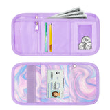 Purple Wallet Girls Wallet Choco Mocha