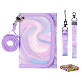 Purple Wallet Girls Wallet Choco Mocha