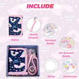 Rainbow-Dark Purple DIY Wallet DIY Wallet Choco Mocha