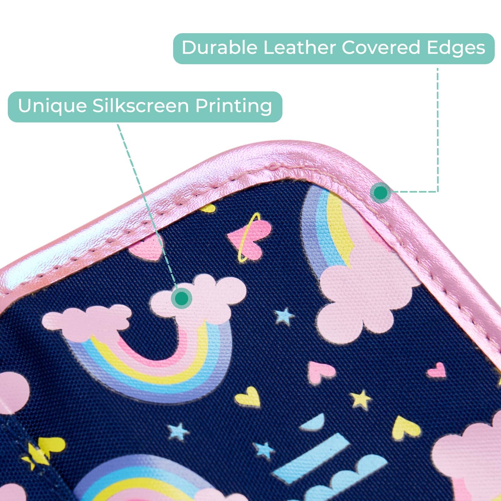 Rainbow-Dark Purple DIY Wallet DIY Wallet Choco Mocha