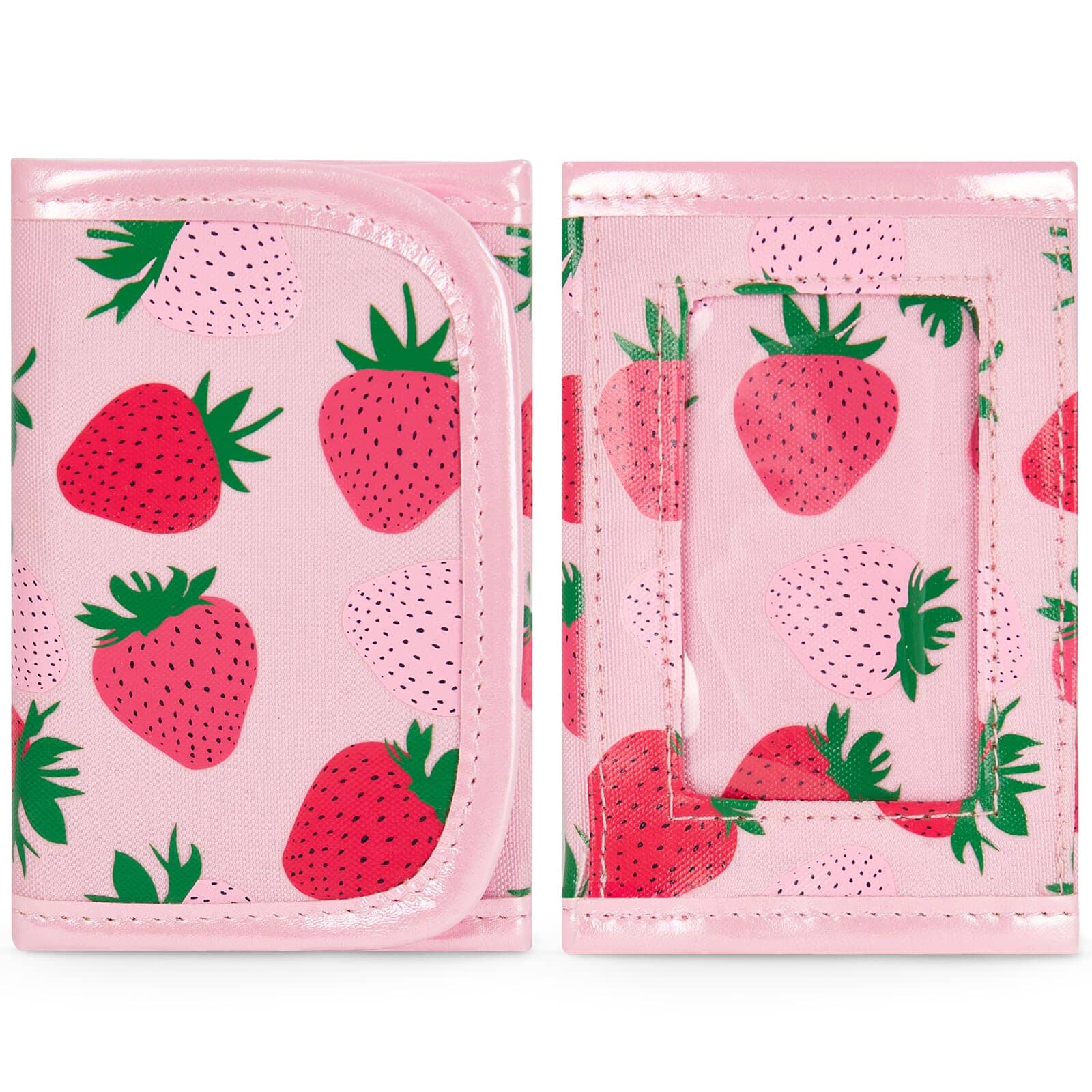 Strawberry-Pink DIY Wallet DIY Wallet Choco Mocha