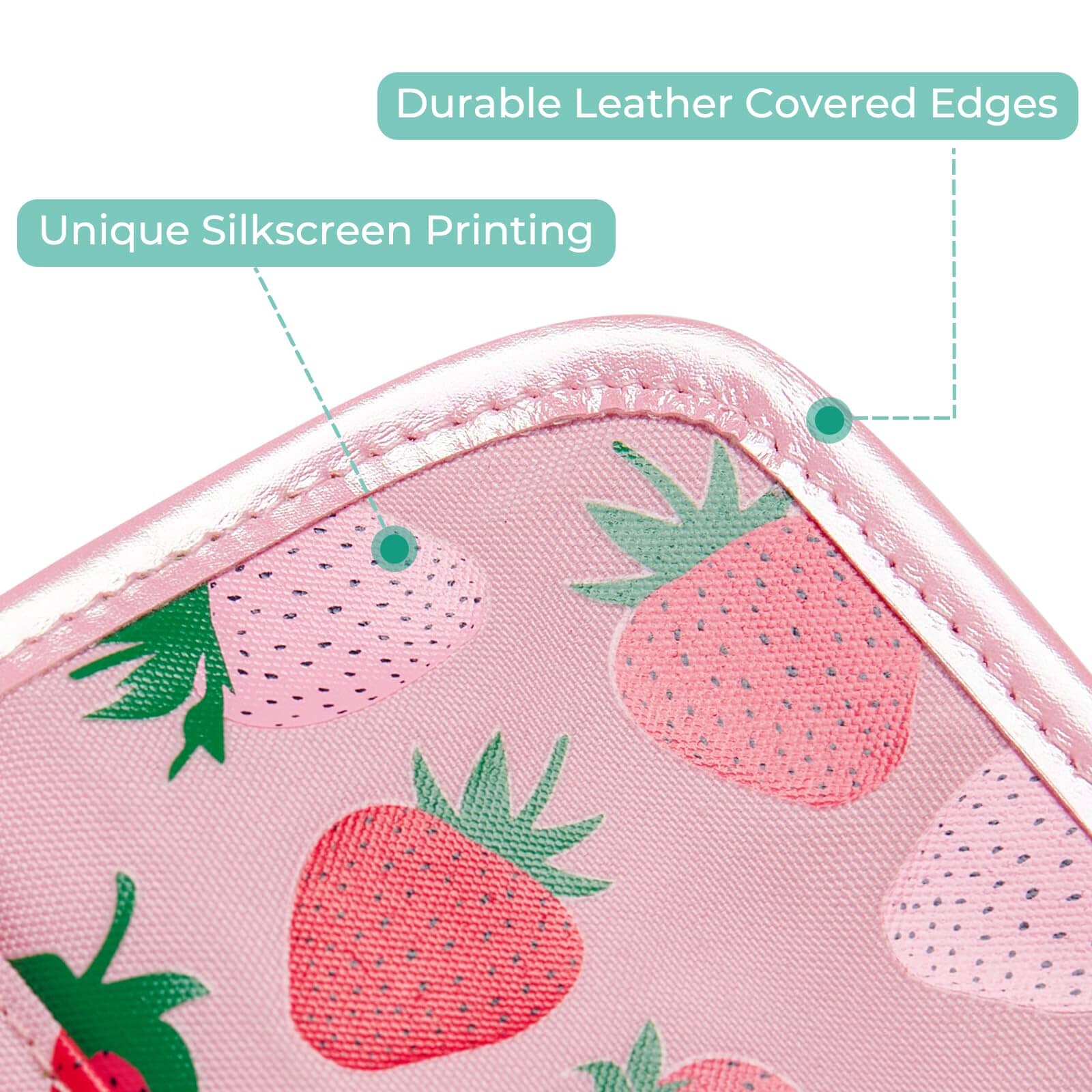 Strawberry-Pink DIY Wallet DIY Wallet Choco Mocha