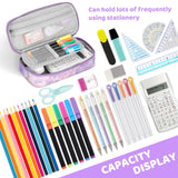 Tie Dye Pink Purple Pencil Case Pencil Case Choco Mocha
