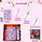 Unicorn-Light Purple Wallet Girls Wallet Choco Mocha