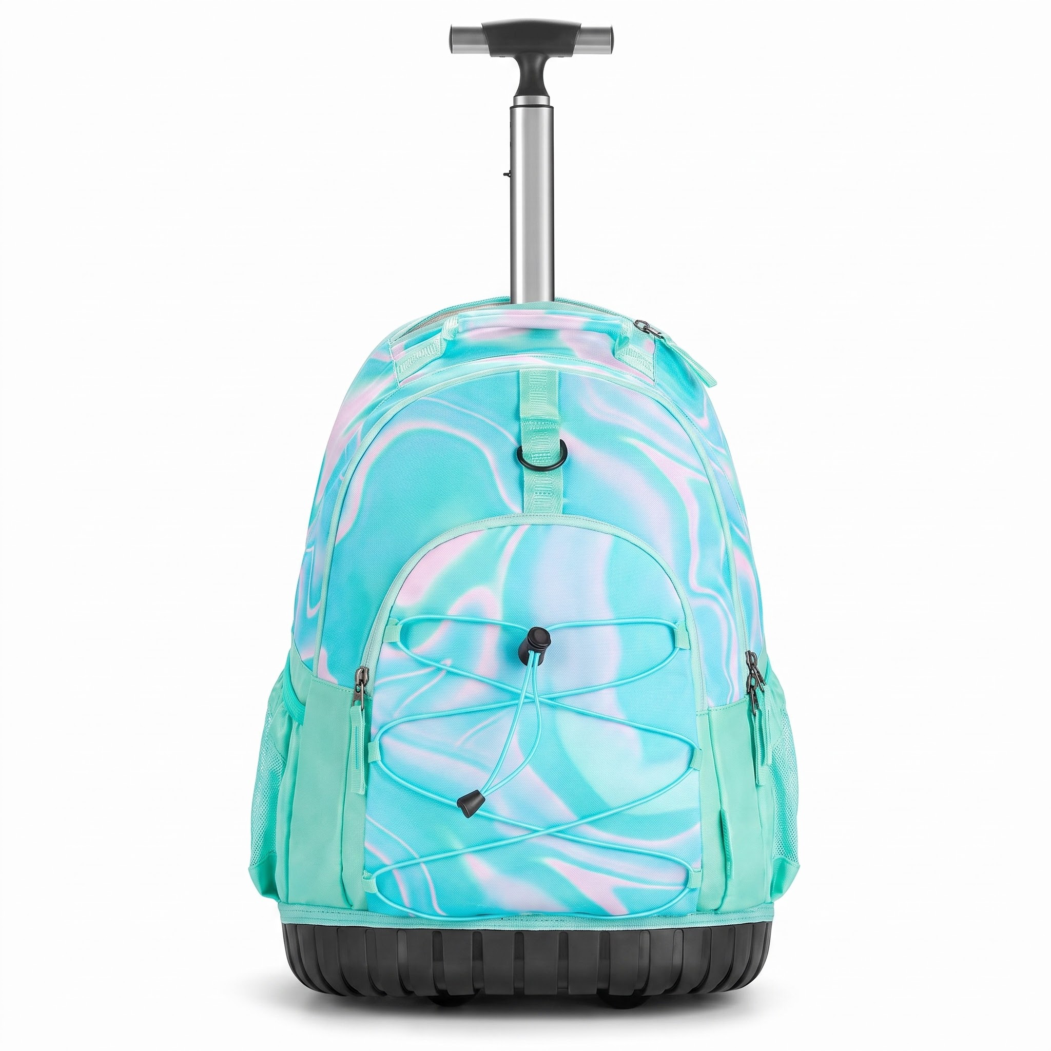 Choco Mocha Rolling Backpack 18 Inch