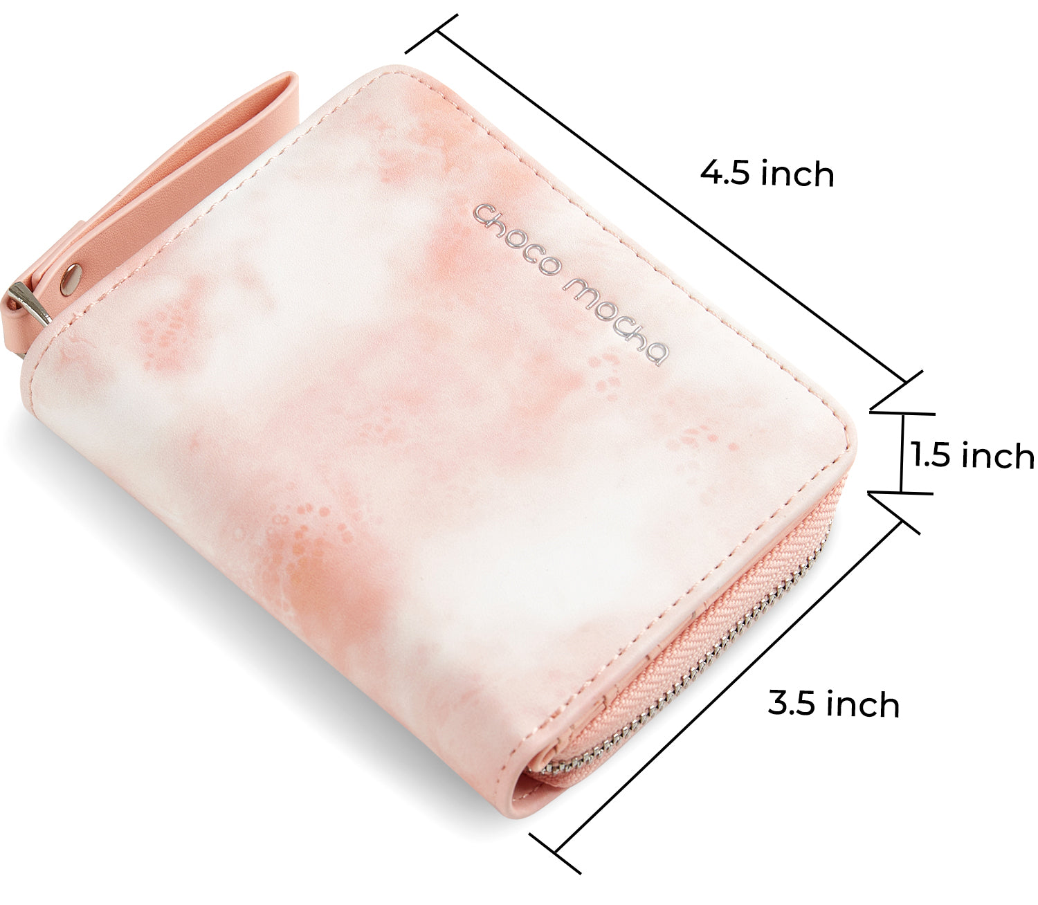 Choco Mocha Leather Girls Wallet