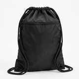 Choco Mocha Black Drawstring Backpack Bag