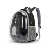 Choco Mocha Transparent Bubble Pet Backpack Carrier