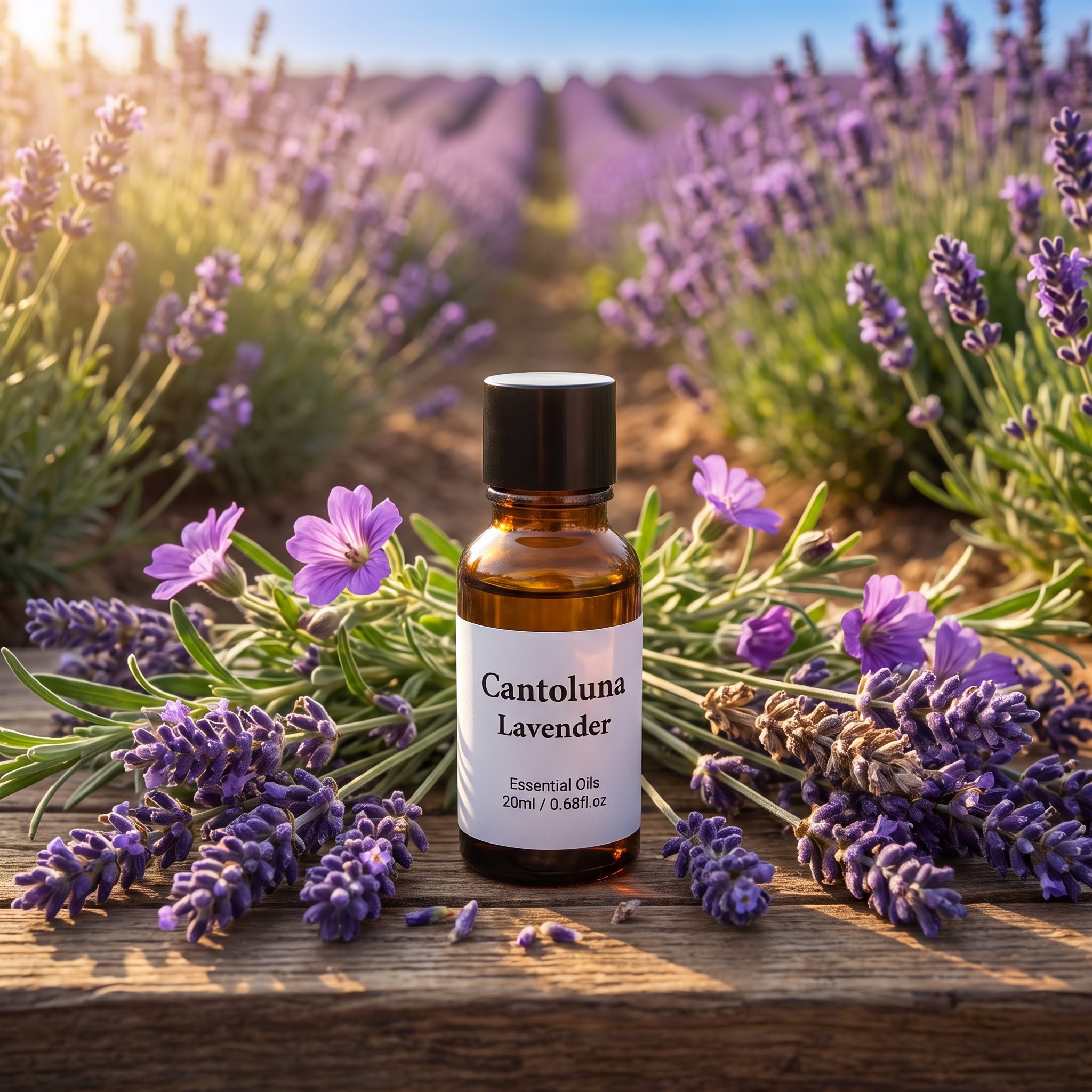 Cantoluna Lavender Essential Oil, 20ml (0.68 fl oz)