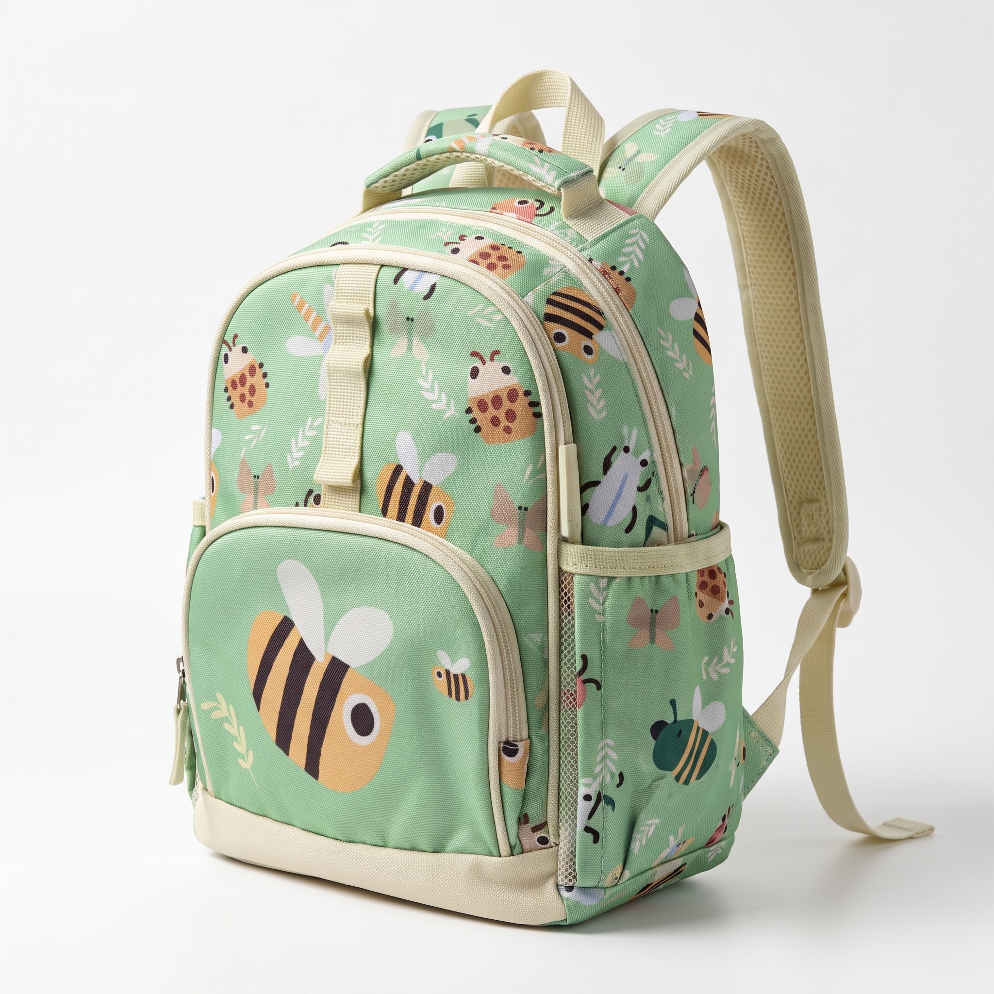 Choco Mocha  Bee Green Baby Backpack