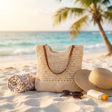 Choco Mocha Women’s Summer Beach Shoulder Bag