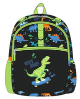 Dinosaur Green Toddler Backpack 12 Inch