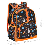 Space Orange Backpack