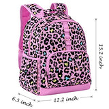 Leopard Pink Backpack