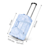 Fluids Blue Rolling Duffle Bag