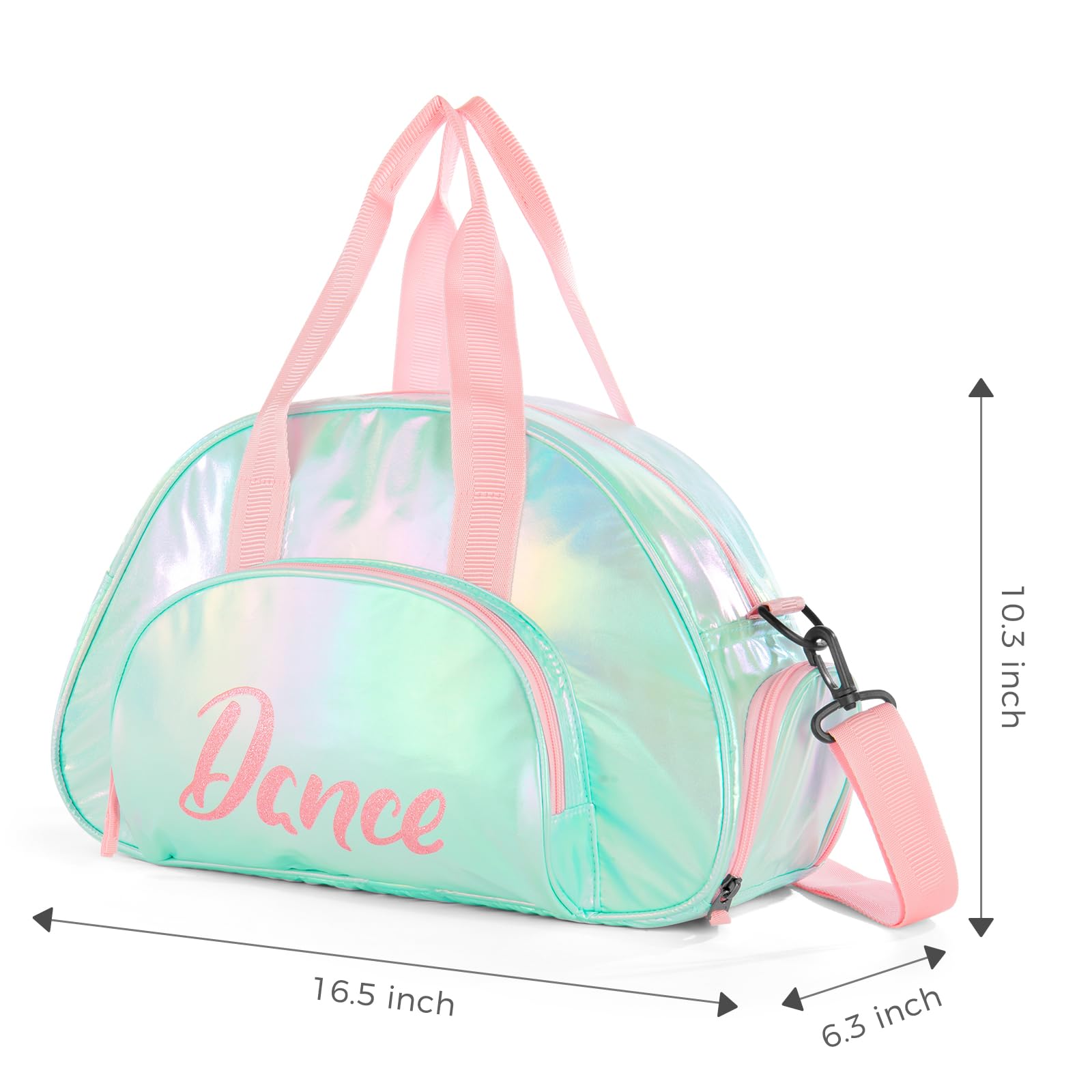 Dazzle Green Dance Bag