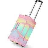 Gradient Pink Rolling Duffle Bag