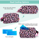 Leopard Pink Ice Bag