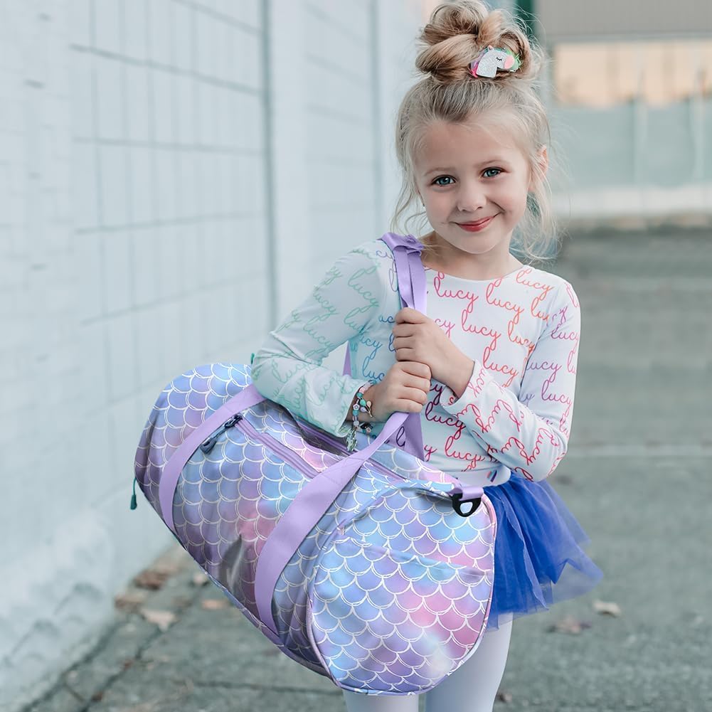 Galaxy Purple Duffle Bag