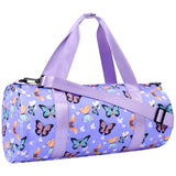 Butterfly Purple Duffle Bag