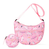 Unicorn Pink Moon Crossbody Purse