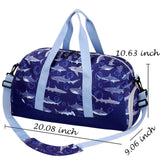 Shark Blue Duffle Bag