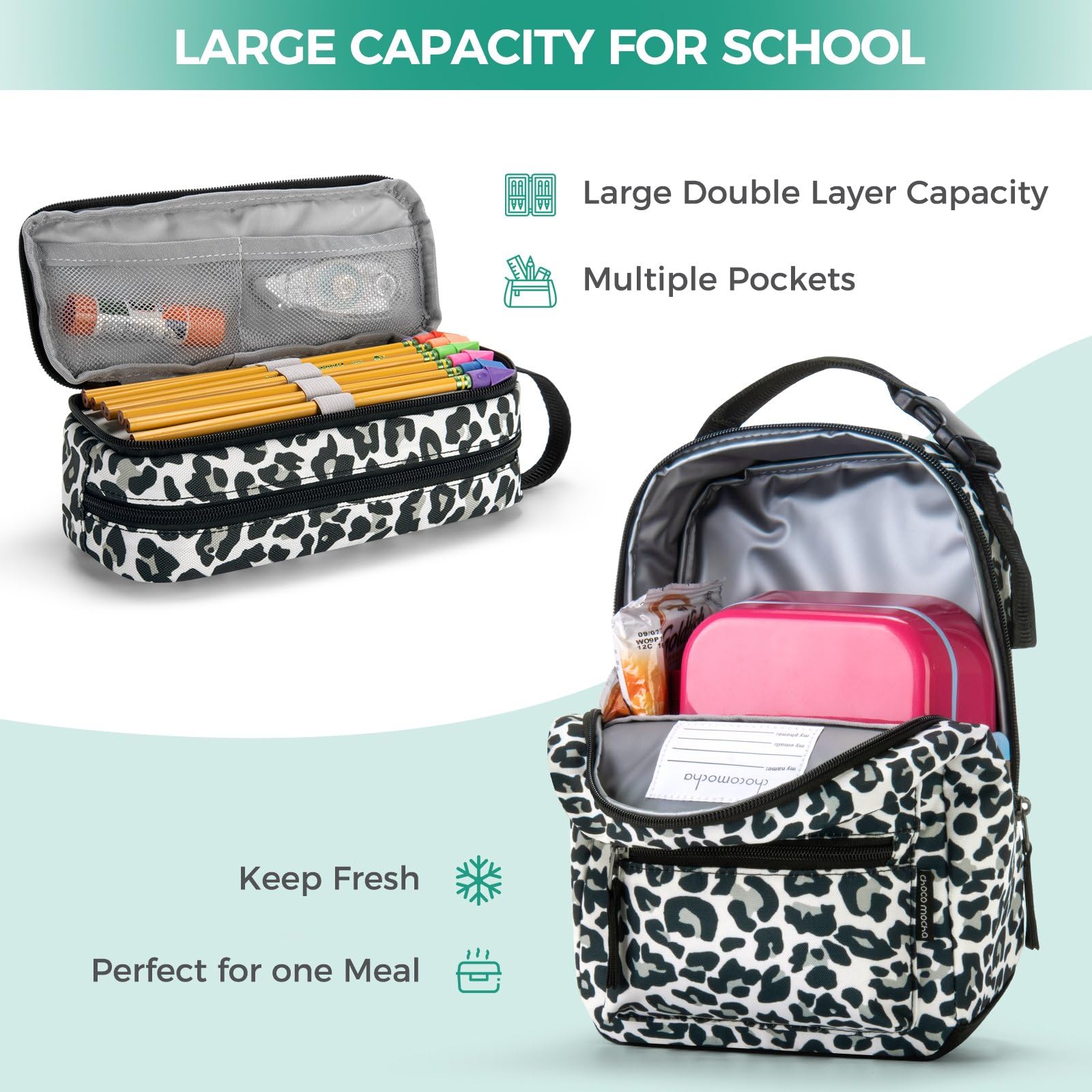 Cow Black Backpack