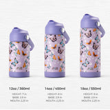 Leopard Pink Water Bottle 14Oz