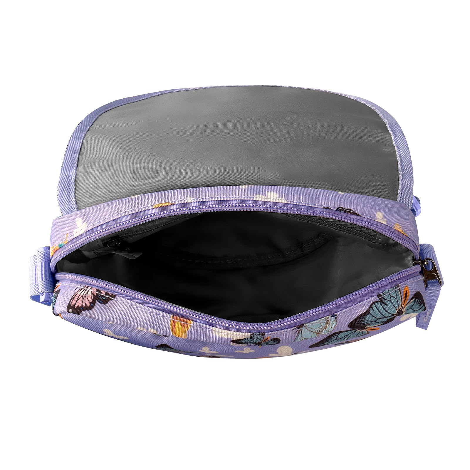 Unicorn Purple Saddle Crossbody Purse