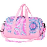 Tie Dye Pink Purple Duffle Bag