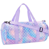 Mermaid Purple Duffle Bag