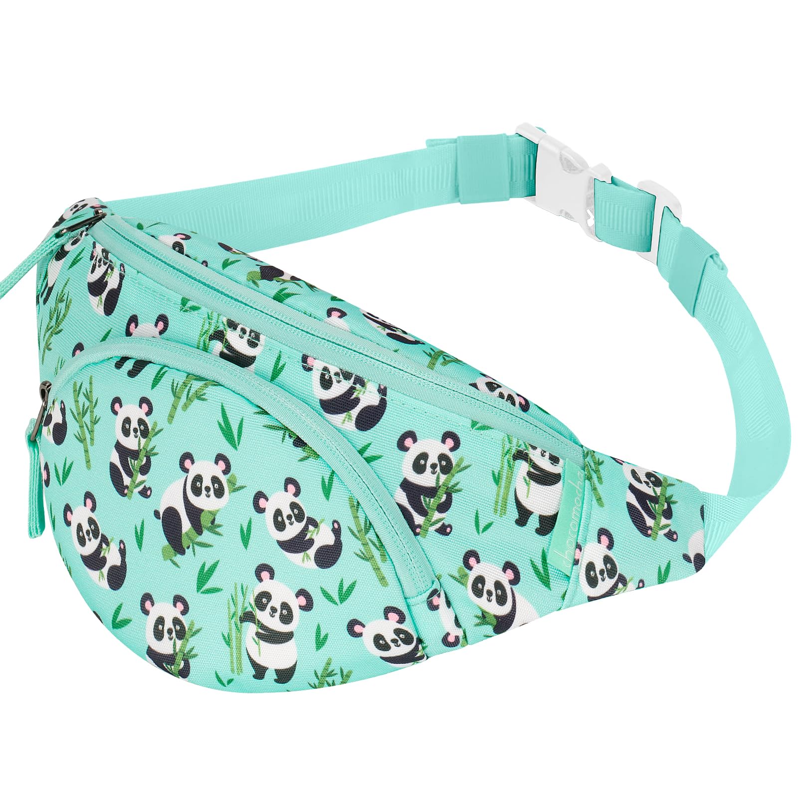 Panda Green Fanny Pack